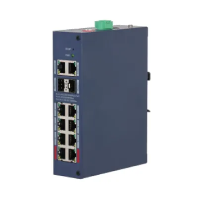 Коммутатор Dahua DH-CHS4212-8GT-110, управляемый L2, 8×1GbE PoE 120 Вт, 2×SFP