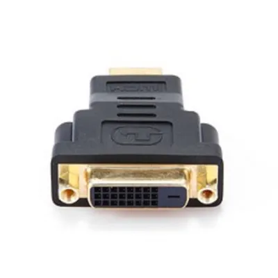 Переходник Gembird A-HDMI-DVI-3, HDMI-DVI, 19M/25F, золото