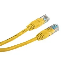 Кабель Cablexpert Патч-корд UTP  PP12-2M/Y  кат.5e, 2м, литой, многожильный (желтый)