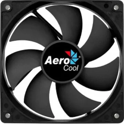 Вентилятор Aerocool Force 12 Black, 120мм, 3pin+4pin