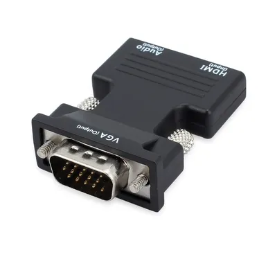Переходник ORIENT C105, HDMI F → VGA 15M+Audio
