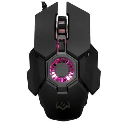 Мышь SVEN RX-G880, проводная игровая, оптическая, 7000 DPI, 7 кнопок, USB
