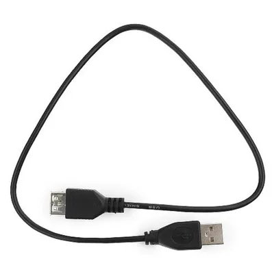Удлинитель USB Gembird GCC-USB2-AMAF-1M, 2.0, A-M/A-F, 1м