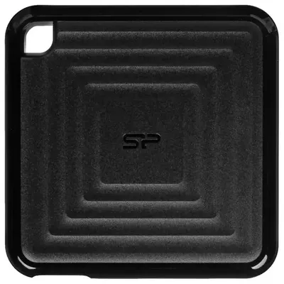 SP010TBPSDPC60CK - Silicon Power PC60 1TB Portable SSD SATAIII USB 3.2 Gen2 (Type-C) Portable SSD, R/W: up to 540MB/s; 500MB/s, Black