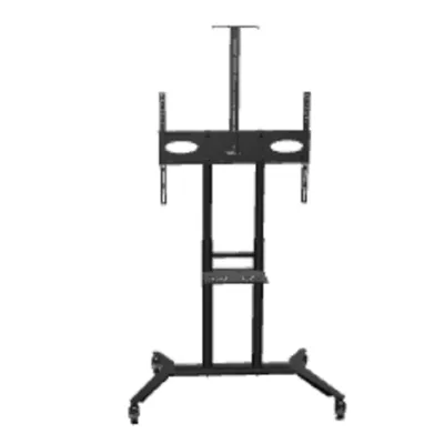 Мобильная стойка ONKRON TS1871 для ТВ 55"–90", до 75 кг, чёрная