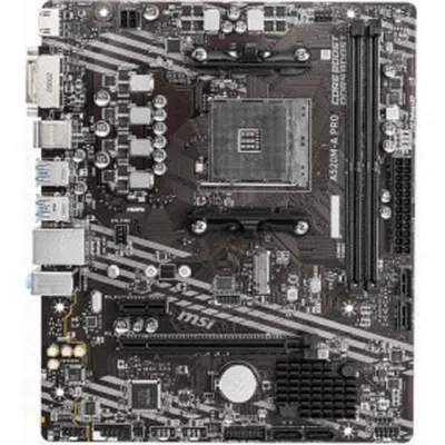 Материнская плата MICROSTAR MSI A520M-A PRO, Socket AM4, AMD A520, micro-ATX, DDR4