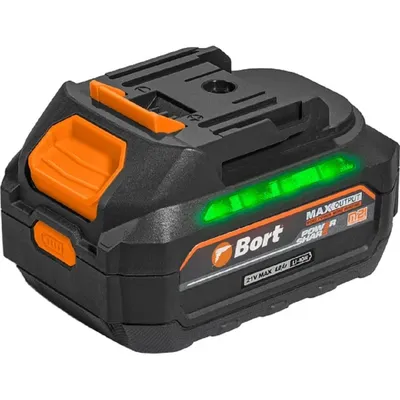 Аккумулятор Bort BA-21U (93415926), Li-Ion, 21 В, 4 А·ч, слайдер