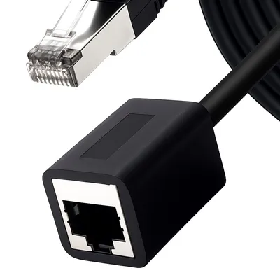 Патч-корд 5bites PUT55-015E-BK, FTP кат.5e, 1.5 м, RJ45–RJ45, чёрный