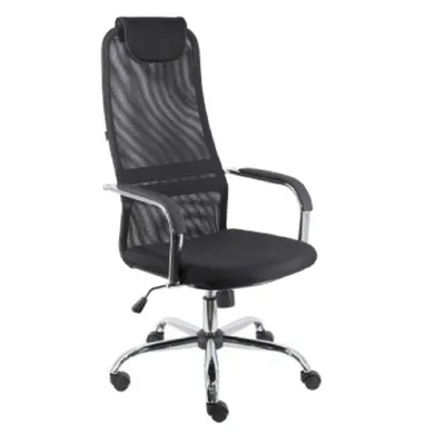 Кресло Everprof EP 708 TM Mesh Black, высокая спинка, сетка, до 120 кг