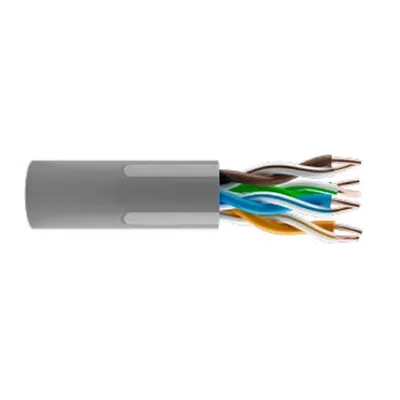 Кабель KOSCAB КОС-IN-UTP4-5e-PVC-GY, U/UTP Cat.5e, 4 пары, 305 м