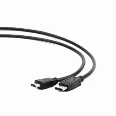 Кабель DisplayPort-HDMI Gembird CC-DP-HDMI-1M, 1м, черный