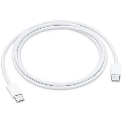 Кабель Apple MUF72ZM/A, USB-C/USB-C, 1м, белый