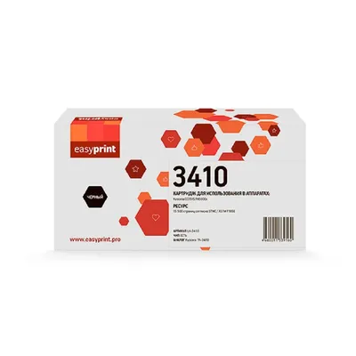 Тонер-картридж EasyPrint LK-3410, 15500 стр., с чипом