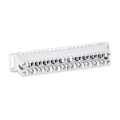 Плинт Cabeus CM-10P, соединительный, 10 пар, маркировка 0-9