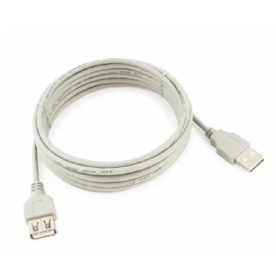Кабель-удлинитель Cablexpert CC-USB2-AMAF-10-N, USB 2.0, AM/AF, 3.0м