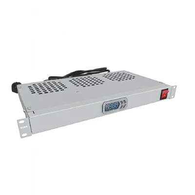 Модуль вентиляторный NTSS NTSS-FAN3/19T, 19", 1U, 3 вентилятора, термостат