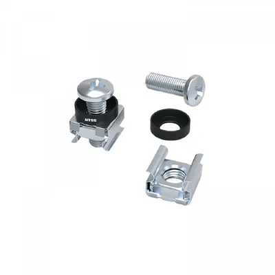 Комплект крепежа NTSS NTSS-M6x16(100), винт+шайба+гайка M6x16, 100 шт