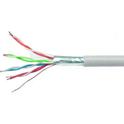Кабель Cablexpert FPC-6057-4-CU/100, FTP Cat.6, 4×2×0,57, одножильный, 100 м