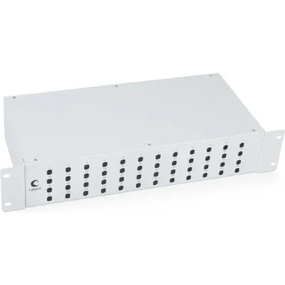 Кросс-бокс оптический Cabeus FO-19-48ST, 19", 2U, 48 портов ST/FC