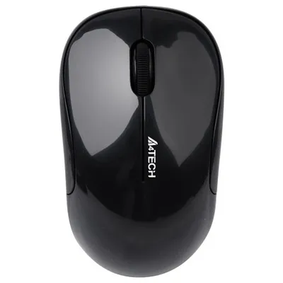 A-4Tech Мышь V-Track G3-300N black optical (1000dpi) cordless USB [1146009]