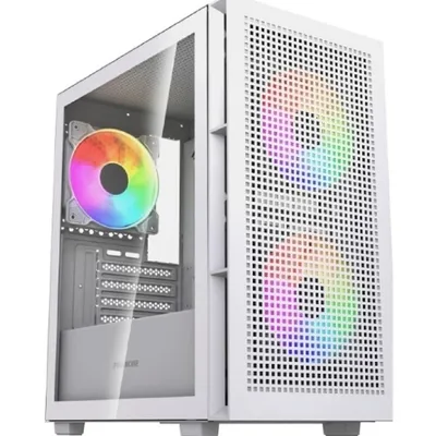 Корпус Powercase CMMSM05W-A3, mATX, 3×120мм ARGB PWM, стекло