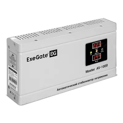 Стабилизатор напряжения Exegate EX291737RUS_DP, Master AV-1000
