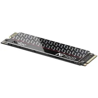 Твердотельный накопитель SSD M.2 Netac 2.0Tb NV5000t Series <NT01NV5000t-2T0-E4X> Retail (PCI-E 4.0 x4, up to 4800/4400MBs, 3D NAND, 1280TBW, NVMe 1.4, 22х80mm, heat spreader)