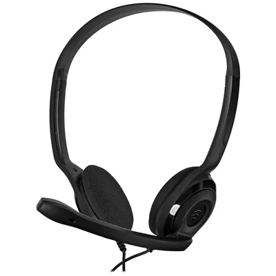 Гарнитура Sennheiser 1000430, PC 3 CHAT, проводная, черная