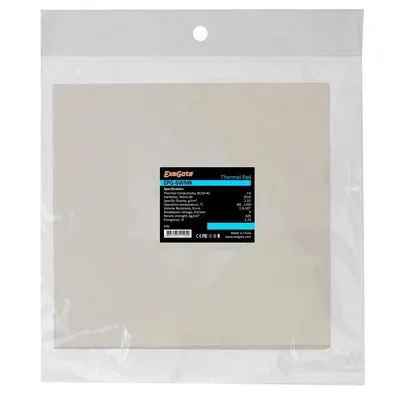 Термопрокладка ExeGate EX282360RUS, 145×145×0.5мм, 6 Вт/м·К
