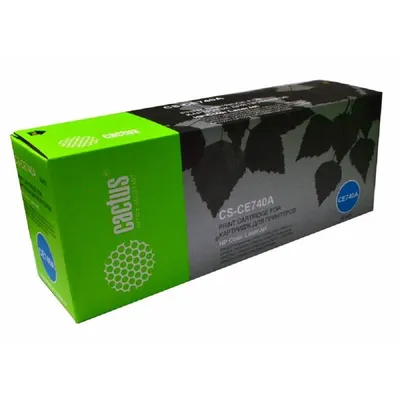 Картридж Cactus CS-CE740A (HP 307A), чёрный, 7000 страниц, для HP Color LaserJet CP5220
