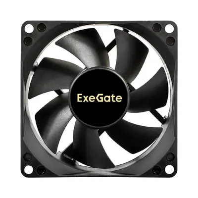 Вентилятор ExeGate EX08025S3P-24 (EX297083RUS), 80×80×25 мм, 24 В, 3-pin