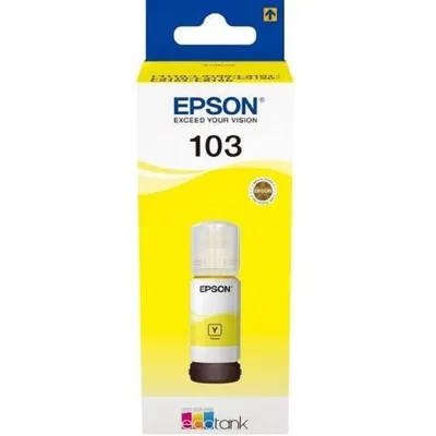Чернила Epson C13T00S44A, 65мл, желтый, для L3100/3101/3110/3150/3151