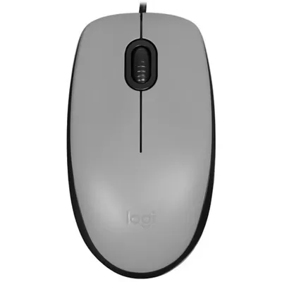 Мышь Logitech M110 Silent (910-006760), оптическая, 1000 dpi, USB, серая