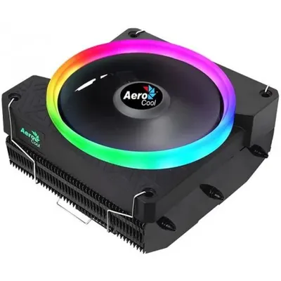 Вентилятор Cooler Aerocool Cylon 3H 125W / ARGB/ PWM / LGA 1700 / 1200 / 115X / 775 AM4 / AM3+ / AM3 / AM2+ / AM2 / FM2