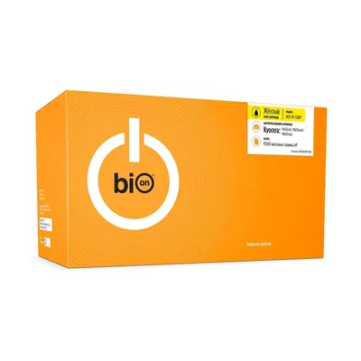 Картридж Bion BCR-TK-5280Y для Kyocera, желтый, 11000 страниц, с чипом