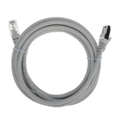 Патч-корд Rexant 02-0390-3, S/FTP Cat.6A, RJ45, LSZH, серый, 3м