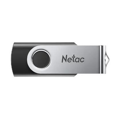 USB-флешка NETAC U505 NT03U505N-004G-20BK, 4 ГБ, USB 2.0, поворотная