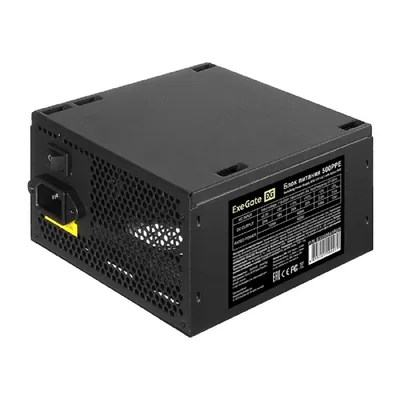 Блок питания ExeGate EX260641RUS-PC, 500W, 80 PLUS, ATX