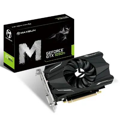 Видеокарта MAXSUN MS-GTX1050Ti TF 4G, GTX 1050 Ti, 4GB GDDR5