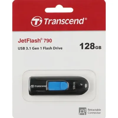 Флеш-накопитель Transcend TS128GJF790K, 128GB, USB 3.0