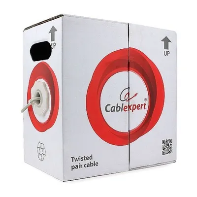 Кабель Cablexpert UPC-5051E-SOL/100, UTP5e, 100м, серый