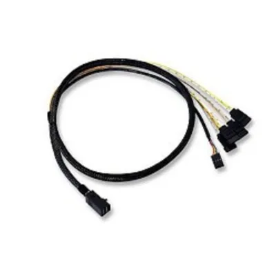 Кабель LSI LSI00411, Mini-SAS HD (SFF-8643) — 4×SATA, 1 м