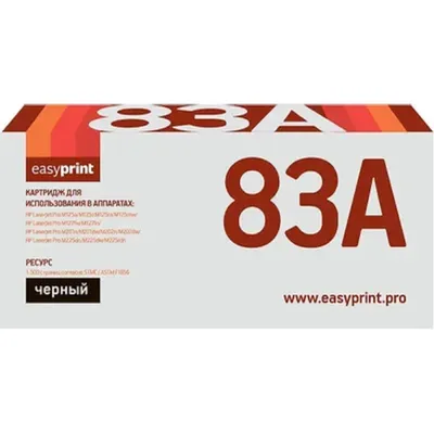 Картридж EasyPrint LH-83A, для HP LJ Pro, 1500стр