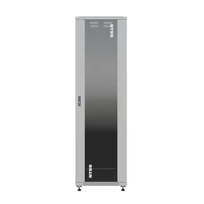 Шкаф серверный NTSS R 32U 600x800 мм, стекло/металл, 900 кг, IP20