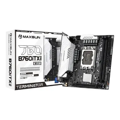 Материнская плата MAXSUN MS-Terminator B760ITX D4 WIFI V3, LGA 1700, B760, DDR4, Mini-ITX