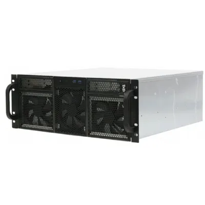 Корпус Procase RE411-D2H14-FC-55, 4U, 14×3.5", 2×5.25", ATX, 550 мм
