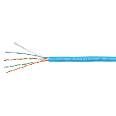 Кабель витая пара Cabeus UTP-4P-Cat.5e-SOLID-LSZH-BL-100, U/UTP, Cat.5e, 100м