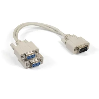 Кабель-разветвитель ExeGate EX284939RUS, VGA 15M/2×15F, 0,3 м