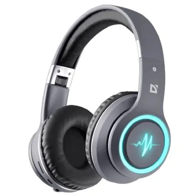 Наушники Defender FreeMotion B571 63571_DP, серый, LED, Bluetooth