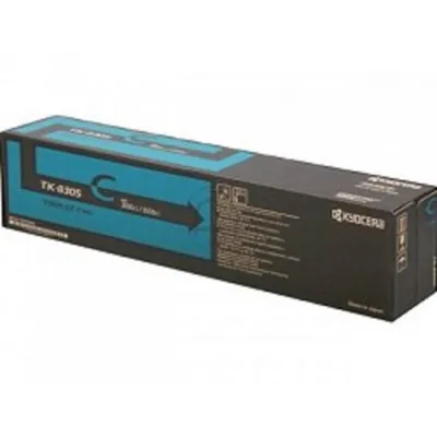 Тонер-картридж Kyocera TK-8305C, голубой, 15000 страниц